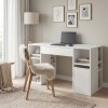 Pontus Megapap melamine desk in white color 145x60x74,4cm.
