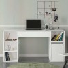 Pontus Megapap melamine desk in white color 145x60x74,4cm.