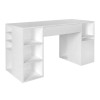 Pontus Megapap melamine desk in white color 145x60x74,4cm.