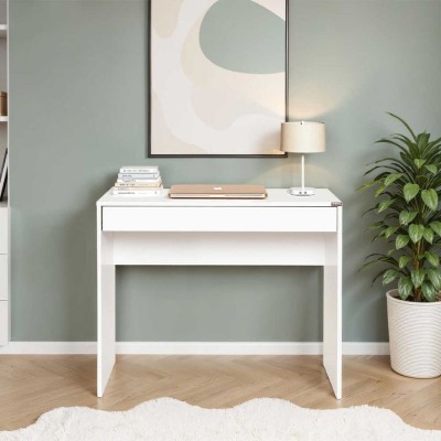 Γραφείο εργασίας Vareno Megapap χρώμα λευκό 90x55x75εκ.