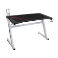 ΓΡΑΦΕΙΟ Gaming τ.Carbon Steel Άσπρο