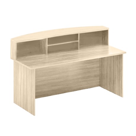 RECEPTION Desk 180x90x105cm Beech