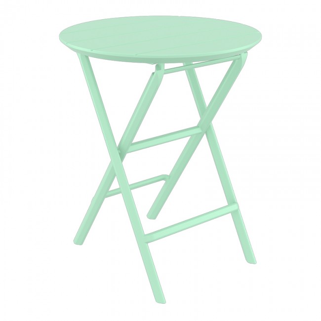 HELEN OPALINE GREEN Φ60X74εκ. ΤΡΑΠΕΖΙ ΠΤΥΣ/ΝΟ ΠΟΛ/ΝΙΟΥ