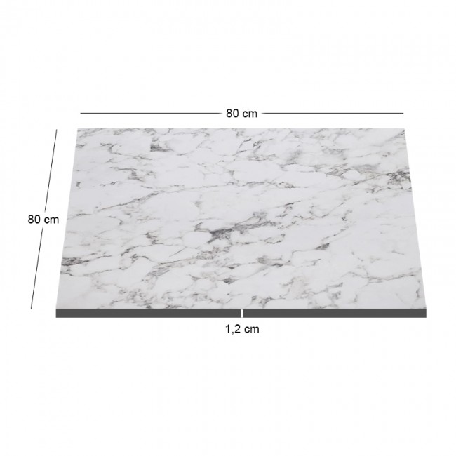 HPL Επιφάνεια Τραπεζιού Απόχρωση Marble