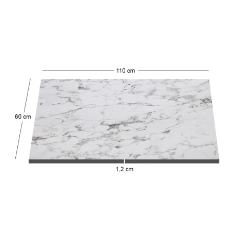 HPL Επιφάνεια Τραπεζιού Απόχρωση Marble