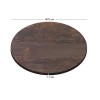 HPL Επιφάνεια Τραπεζιού Απόχρωση Walnut Vintage