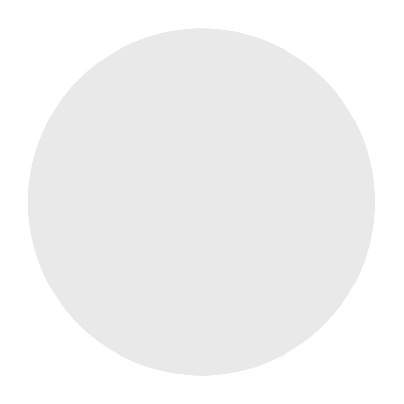 HPL Table Top D.70cm/12mm White (UV)