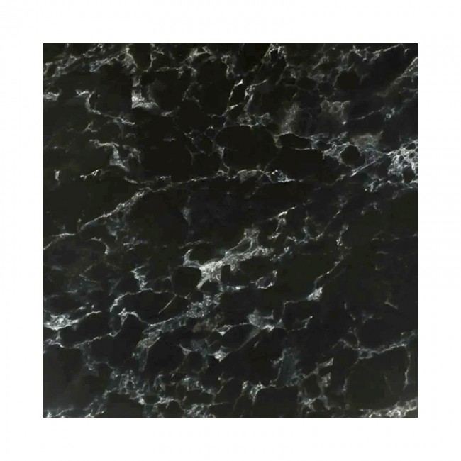 HPL (High Pressure Laminated) Επιφάνεια Τραπεζιού Απόχρωση Black Marble, UV 80x80cm/12mm