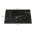HPL Table Top 80x80cm/12mm Black Marble (UV)