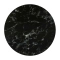 HPL Table Top D.70cm/12mm Black Marble (UV)