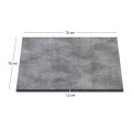 HPL Table Top 70x70cm/12mm Cement (UV)