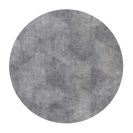 HPL Table Top D.60cm/12mm Cement (UV)
