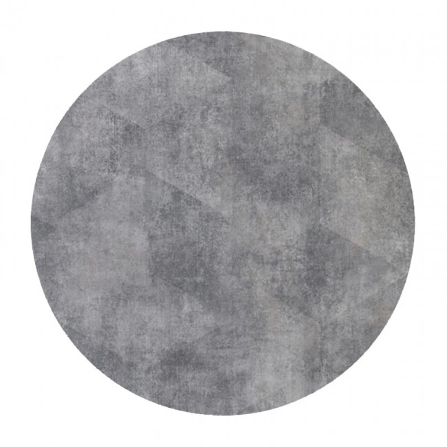 HPL (High Pressure Laminated) Επιφάνεια Τραπεζιού Απόχρωση Cement, UV Φ70cm/12mm