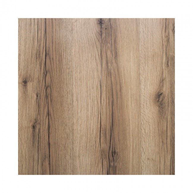 HPL (High Pressure Laminated) Επιφάνεια Τραπεζιού Απόχρωση Natural Wood, UV 80x80cm/12mm