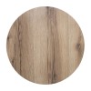 HPL (High Pressure Laminated) Επιφάνεια Τραπεζιού Απόχρωση Natural Wood, UV Φ70cm/12mm