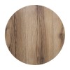 HPL (High Pressure Laminated) Επιφάνεια Τραπεζιού Απόχρωση Natural Wood, UV Φ80cm/12mm