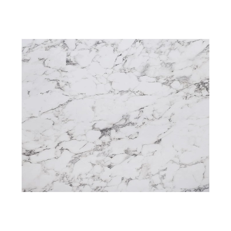 HPL Table Top 60x110cm/12mm White Marble (UV)