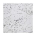 HPL (High Pressure Laminated) Επιφάνεια Τραπεζιού Απόχρωση White Marble, UV 80x80cm/12mm