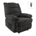 JULIA Massage-Relax Armchair, Fabric Black