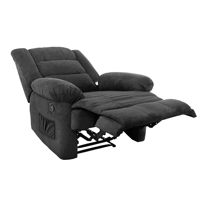 JULIA Massage-Relax Armchair, Fabric Black
