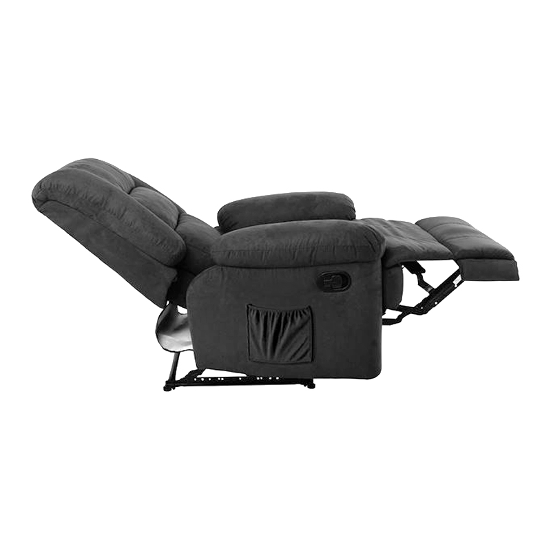 JULIA Massage-Relax Armchair, Fabric Black
