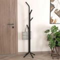 Καλόγερος Triad Megapap μεταλλικός χρώμα μαύρο 37,5x37,5x146,8εκ.