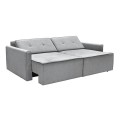 LIDRA Sofa-Bed 3-Seater / Fabric Grey