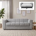 NORRIS Sofabed Water Repellent Fabric Light Grey