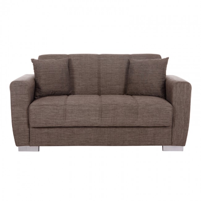 ΚΑΝΑΠΕΣ ΚΡΕΒΑΤΙ POLYA ΔΙΘΕΣΙΟΣ ΚΑΦΕ HM3241.02 153x87x77 εκ.