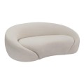 RAMON 2-Seater Sofa Ecru Fabric