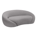 RAMON 2-Seater Sofa Grey Fabric