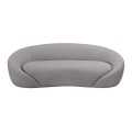 RAMON 3-Seater Sofa Grey Fabric