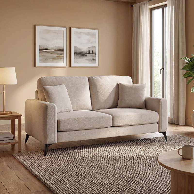 TIPO 2-Seater Sofa Fabric Beige