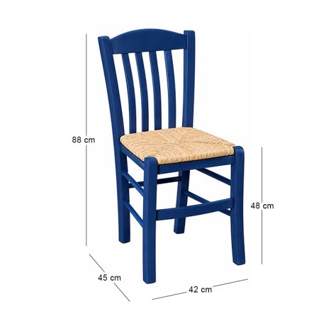 CASA Chair Impregnation Αniline Blue