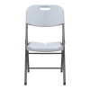 Καρέκλα catering - συνεδρίου Capri Megapap πτυσσόμενη χρώμα λευκό του πάγου 45x50x88εκ.