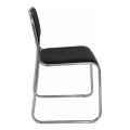 CAMPUS Chair Chrome/Black Hard Pvc