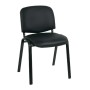 SIGMA Chair Black Frame/Black Pvc