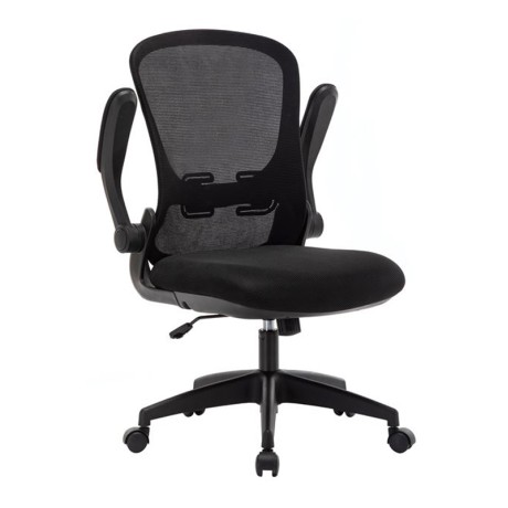 Καρέκλα γραφείου BF2920 ύφασμα mesh χρώμα μαύρο 61x65x96/106εκ.