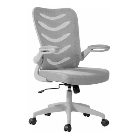 Καρέκλα γραφείου BF2945 ύφασμα mesh χρώμα γκρι 61x61x97/107εκ.