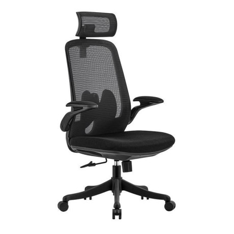 Καρέκλα γραφείου BF3950 ύφασμα mesh χρώμα μαύρο 72x63x113/123εκ.