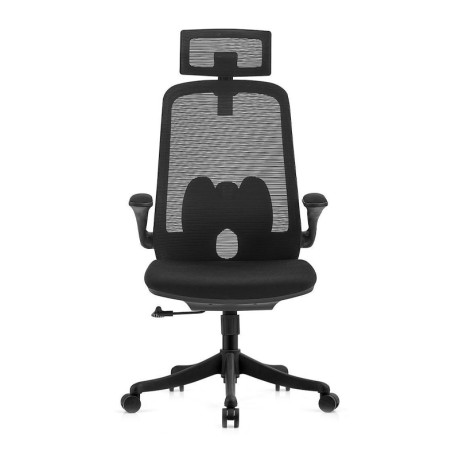 Καρέκλα γραφείου BF3950 ύφασμα mesh χρώμα μαύρο 72x63x113/123εκ.