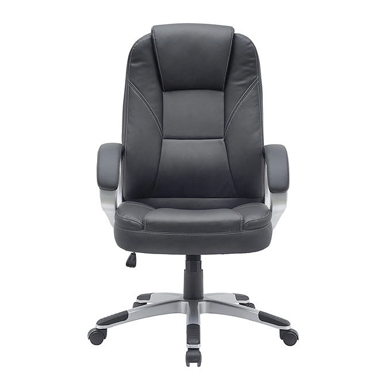 BF6950W Πολυθρόνα Γραφείου Διευθυντή, Pu Μαύρο 68x75x112/122cm