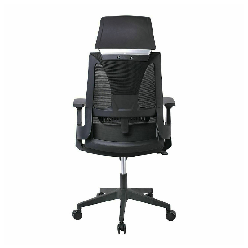 BF8750 Πολυθρόνα Γραφείου Διευθυντή Mesh Γκρι - Ύφασμα Γκρι