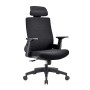 BF8900 Manager Armchair Black Mesh/Fabric