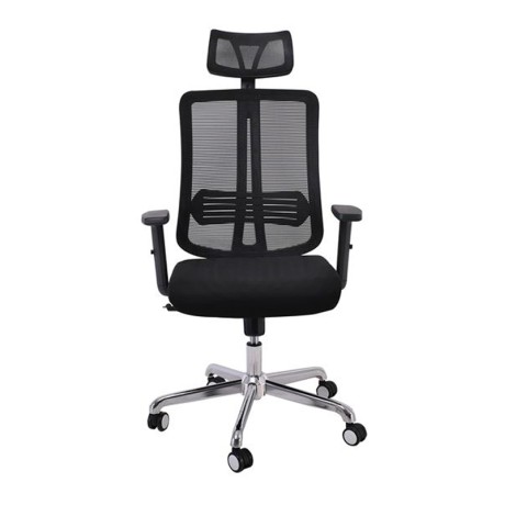Καρέκλα γραφείου BF9500 ύφασμα mesh χρώμα μαύρο 68x72x115/123εκ.