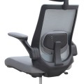 Καρέκλα γραφείου διευθυντική Belora Megapap με ύφασμα Mesh χρώμα γκρι 63,5x62x117/127εκ.