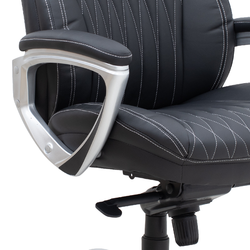 Duke Megapap  office chair with PU leather in black color 72x70x120/125cm.