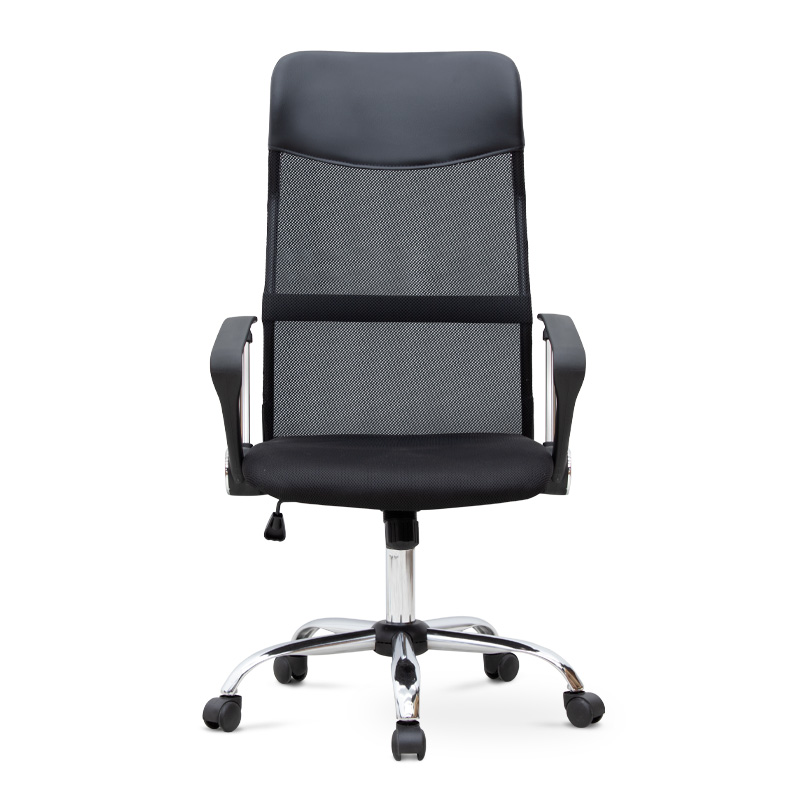 Marco Megapap office chair with Mesh fabric in black color 62x59x110/120cm.