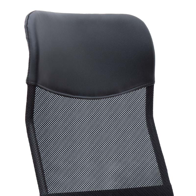 Marco Megapap office chair with Mesh fabric in black color 62x59x110/120cm.