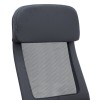 Ovis Megapap office chair with PU and Mesh fabric in black color 63x63x119/129cm.